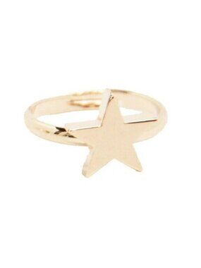 14kt Gold Plated Star Fashion Ring